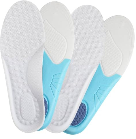 MtnLaur 2 Paia di Solette per Bambini, Solettes per Scarpe per Bambini in Memory Foam, Solette Confort Ritagliabili, Solettes di Ricambio Traspiranti, per Supporto e Ammortizzazione (30-33)