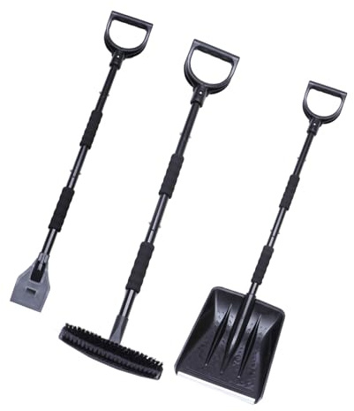 VICASKY Traje De Pala De Nieve Raspador De Hielo y Pala para Raspador De Quitanieves para Automóviles para Coche El Parabrisas