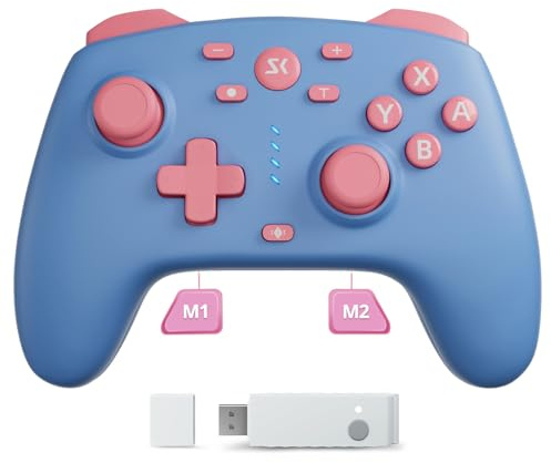 CHENGDAO Turbo Controller für Switch/Switch 2/Lite/OLED, Hall Joystick | Doppel vibration/2 Programmierbare Tastes/6-Achsen-Gyroskop//Screenshot
