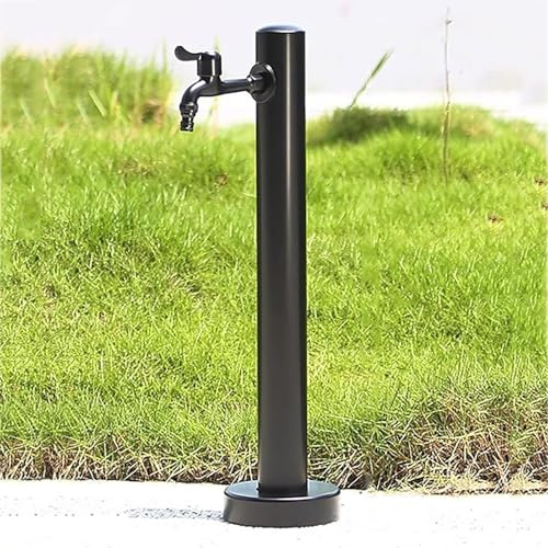 Réservoir d'eau, Colonne d'eau de Jardin autoportante en Acier Inoxydable, Robinet d'extérieur pour l'irrigation et l'arrosage, Conception antigel pour Les Cours