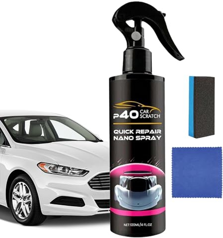 Recubrimiento Cerámico para Coches | 120ml Líquido Multiusos de Secado Rápido y Alto Brillo - Agente De Recubrimiento En Spray - para Exterior Parabrisas Faro Neumático Moto Camión