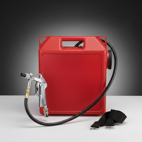 Air Sandblaster Kit – 2.5 Gallon (30 lb) Portable Pressure Blaster Tank – Pneumatic Rust & Paint Remover for Metal, Wood & Automotive Parts – Use with Air Compressor