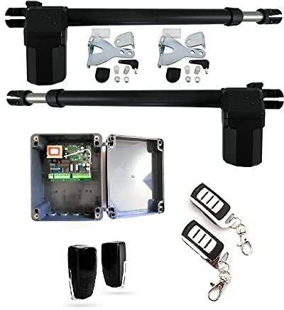 Kit Instalmatic BAT 400 motor doble puerta batiente. Kit completo motorización cancela batiente de 2 hojas, calidad profesional.
