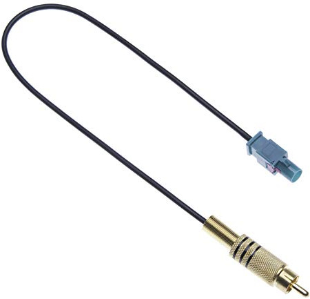 Male Fakra zu RCA Car Antenne Adapterkabel von Keple | Fahrzeug Video Signal GPS Navigation Antennensystem Head Unit Fakra Stecker Retention Adapter Anschlussleitung