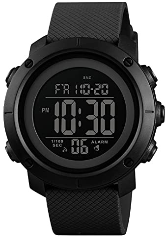 findtime Militär Uhr Herren Digitaluhr Outdoor Sportuhr Tactical Watch Military 5 ATM Wasserdicht Stoppuhr Sport Männer Junge Armbanduhr 12/24H Wecker Alarm LED Kalender Countdown Chronograph Herren
