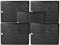 vhbw 5x Aktivkohlefilter kompatibel mit Philips AC3829/10, AC2889/10, AC2887/10, AC2882/10 Luftreiniger - Luftfilter Schwarz