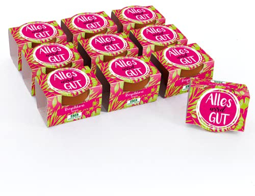 Bull & Bear 10er Set Mini Pflanzset 'Alles wird gut' mit Ringelblumen Samen im Topf 4,5cm, Mini Blumen als Anzuchtset mit Pflegeanleitung