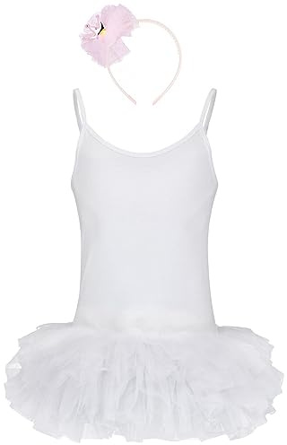 Partybob Schwanensee Männerballett Kostüm (3XL, Weiß)