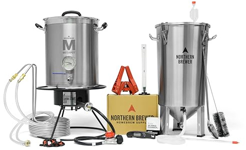 Northern Brewer - Ultimate Craft Brewery in a Box - Stainless Steel Beer Making Starter Kit for 5 Gallon Batches (Fresh Squished IPA)