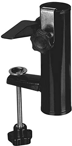 Sonnenschirmhalter – robuste Schirmklemme, Metallschirmständer, Eisen, Sonnenschirmhalter für , Hof, Balkon, Deck, Boote, Schirmhalterung, Deckhalterung für Sonnenschirme