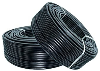 PXQPYMATX 5Meters RVV Cable 22/20/18/17AWG 10 Cores Control Signal Line Copper Wire Black Sheathed PVC Electric Wire Power Cord DIY Cable and Wire