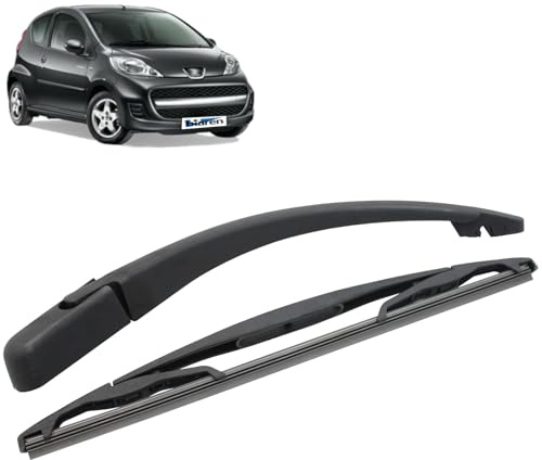 BIAREN Rear Windscreen Wiper Arm And Wiper Blade For Peugeot 107 Citroen C1 Toyota Aygo (2005-2014) 1611351280 6405.V5 6423.90