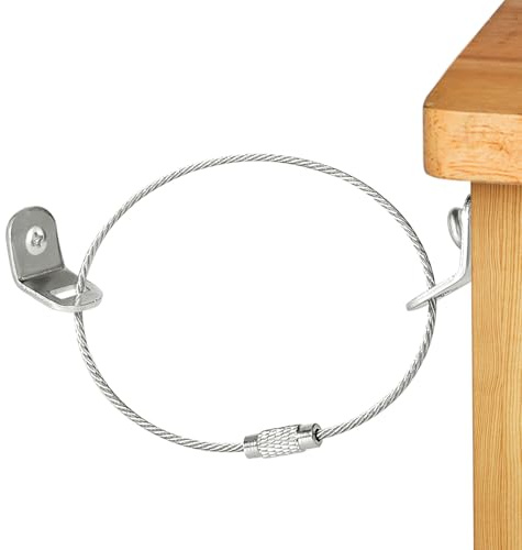 Furniture Anchors(10set) for Baby proofing and Furniture Wall Anchor, Wall Anchors for Baby proofing cabinets, Anti tip Furniture Straps, Safety Essentials for Home