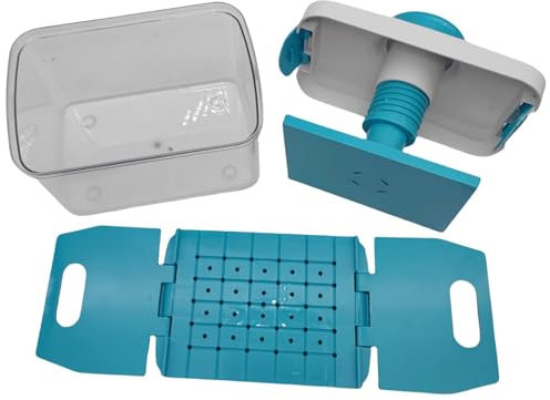 Paneer Presser - Paneer Maker | Prensa Paneer | Prensador de cuajada de soja ajustable | Herramienta de fabricación de paneer | Máquina ajustable para hacer cuajada de soja con de drenaje