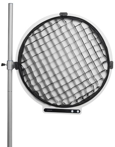 Rejilla de Control amaran Verge MAX – Rejilla de 45° para luz Suave direccional – Clip-On, Plegable para Panel Verge MAX – Reduce derrame de luz, Mejora el Contraste