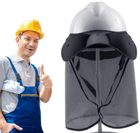 Hardhat-Sonnenschutz – Schutzhelm, Sonnenschutz, Schutzhelm, UV-Block-Helmbefestigung, Sonnenschutz, einfach zu tragen, Hardhat-Sonnenschutz für Hitzschlag-Prävention, Outdoor, Baustellen