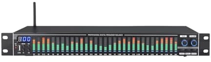 Mesa De Mezclas Dj Ecualizador Digital 31 - Mezclador De Sonido For Escenarios Reducción Ruido Y Procesamiento Frecuencia For Actuaciones Profesionales En