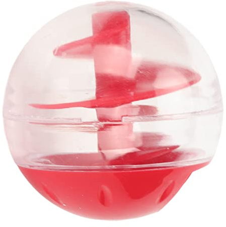 Cocoarm Jouet Balle de Friandises pour Animaux de Compagnie, Distributeur Interactif de Nourriture pour Chat, Jouet Puzzle pour Chats pour Contrôler Le Poids, Fournit de l'exercice et de