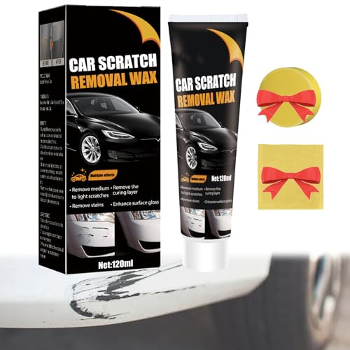 Scratch Remover Wax, Car Scratch Remover Wax, Kratzer Entferner Auto, Auto Kratzer Entferner, Politur Auto Kratzer Entfernen FüR Cars Verschiedene OberfläChen Reparatur Polieren Paste (1PCS)