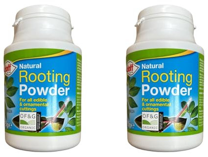 Doff Lot de 2 flacons de poudre de 75 g d’hormones naturelles pour le bouturage