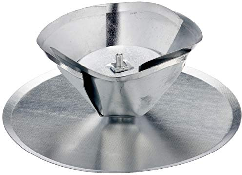 FIREFIX 2097 Chimney Hole Cover with Spreader Funnel, Adjustable up to 160 mm Diameter