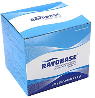 Rayobase® - Basisches Mineralstoffpulver, Packung (217 g) mit 62 Sachets à 3,5 g