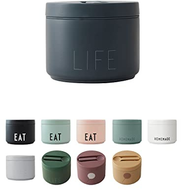 Design Letters Contenitore Termico per Alimenti Caldi | Thermos Pasta e Lunch Box Termico | Portapranzo Termico per Alimenti e Portavivande Termico | Thermos per Cibo Caldo | Scaldavivande 330 Ml
