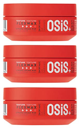 Schwarzkopf Professional - OSIS+ Flexwax Ultimate Cream Wax 85 ml - Pack of 3