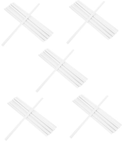 Tofficu 50 Stück Mappe Büroklammern aktenkoffer klare Folien Bücherregale Folienordner aus Kunststoff Bindestab Bürobedarf Trolley-Clip Testpapierhalter Berichtsordner a4 Diashow Plastik