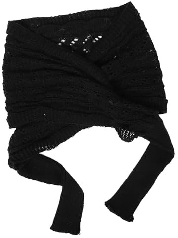 DEARMAMY Warmer Gestrickter Damenschal Mit Doppelten Ärmeln Vielseitiger Strick-wrap Und Erweiterter Winterschal Modisch Und Funktional Für Alltag Büro Und Shopping in Herbst Und Winter