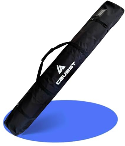 cavest Borsa porta sci e bastoncini impermeabile rinforzata 190 cm e 170 cm - copertura per gli sci (1,70m)