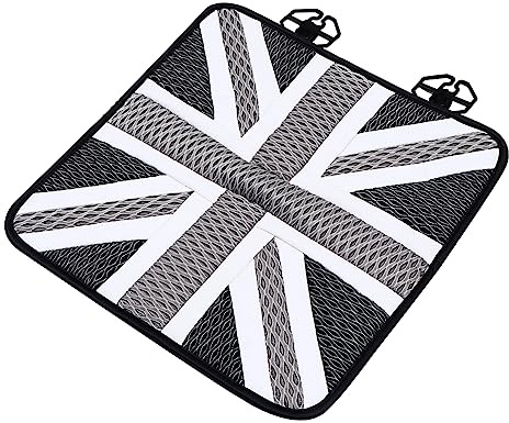 SOLUSTRE Fine Workmanship Car Seat Cushion Breathable Cool Car Seat Pad for Seasons