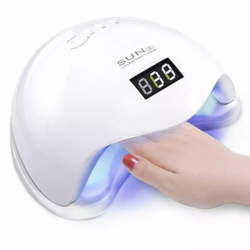 LAMPADA UV A LED PER UNGHIE FORNETTO PROFESSIONALE 48W GEL SEMIPERMANENTE SUN 5