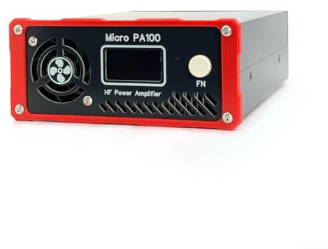 Sandyseptember Intelligenter HF-Leistungsmesser-Filter mit SWR-Schutz für Schinkenfunk-Transceiver, 100 W, 80 m - 10 m Band