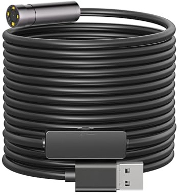 NTC125 Inspektionskamera HAUSEINSATZ AUTOFOCUS INSPEKTIONSKAMERA, USB ANSCHLUSS ENDOSKOP KOMPATIBEL MIT Android, PC & Apple OSX（TSNTC125）