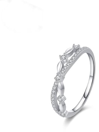 Epinki 18 Karat Gelbgold 750 Hochzeitsring, Zierlich Bandringe mit Diamant, Eheringe PT950 Platin Echte Goldschmuck, Gr.47-65
