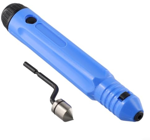 Lagomloot Kit de herramientas de desbarbado con mango NB y 4 cabezales giratorios BC6301 a BC1651 para acabado de plástico de aluminio y acero inoxidable (BC1041+NB1100)