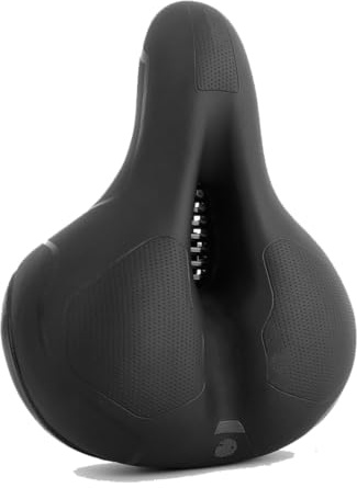 Cykelsadel för BMC Kaius/URS | Dubbel stötdämpning, vaxkakeventilation, halkfri yta, brett bakstöd, luftflöde som andas