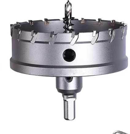 Sega a tazza da 90 mm,punta in metallo duro,sega a tazza LAIWEI per praticare fori in acciaio inox,metallo,ghisa, rame,ecc.