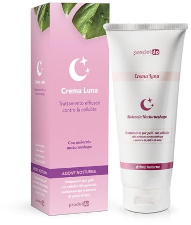 Crema Cellulite ProdutUp | Crema Corpo snellente, rassodante e tonificante con molecola Nocturshape, azione drenante contro la cellulite su cosce e glutei | Made in Italy