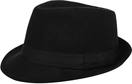 haozaikeji Fedora Hut Herren Glockenhut Wolle Herrenmütze Winter Wollmütze Warm Wintermütze Vintage Filzhut Männer Eimermütze Weich Winterhut Panama Hut Einheitsgröße Zylinder für Outdoor Reisen