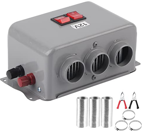 12V Auto Heizung Auto Heizung 3 Löcher 600W-800W Winter Schnelle Heizung Heizung Windschutzscheibe Defroster outdoor Reise Auto Heizung
