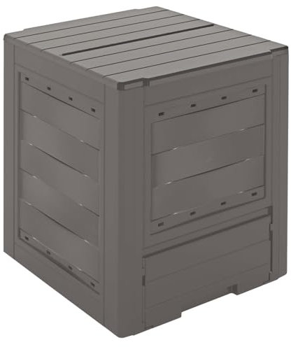 Briconess.com Compostiera da Giardino - Ambition Lt. 260 Nera