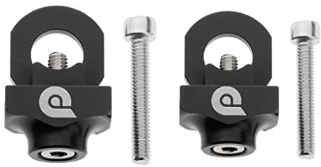 rockible 2X Ajusteur de Chaîne de Vélo Fixation Stopper Keeper BMX Tendeur de Chaîne Pliant