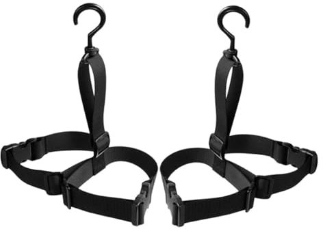 Kisangel 2stücke Stiefelhalter Zum Aufhängen Stiefeltrockner Verstellbarer Stiefelaufhängegurt Für Angel Und Watstiefel Mit Doppelschichtdesign Zum Trocknen Von Zwei Schuhen Aus Langlebigem