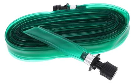 BESPORTBLE Flacher Soaker-sprinklerschlauch Aus Pvc Für Mehrere Saisons Mit -anschluss Und Gummidichtung Für Gleichmäßige Bewässerung Im Garten Und Gemüsebeet