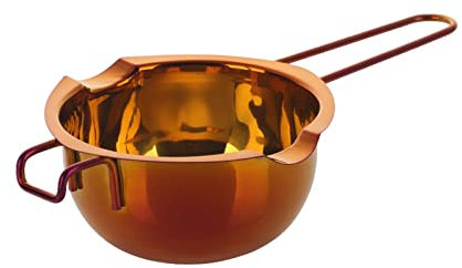 Cuencos para sopa, olla para derretir chocolate, olla para baño maría multifuncional, recipiente para calentar mantequilla, recipiente para calentar para hornear, herramientas de cocina (C) (A)