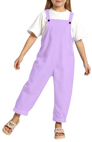 Generisch 2026 - Cute Pants for Girls or Boys, Solid Color Braces for Kids (3-14 Years) Kids Snowsuit Boy