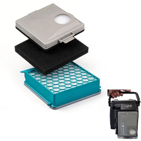 Ersatzfilter Set für Staubsauger Carbon HEPA Feinstaub CX1 | Ersatzfilterset für Staubsauger CX1 mit Kohle-, HEPA- und Feinstaubfiltern, die Staub und Tierhaare einfangen