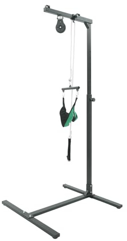 Hurrylying Trapeze Bar for Bed Mobility Aids Bedside Pull up Bar Bed Lift,Standing Frame, Mobility Assistance, Home and Medical Use, Adjustable Height for Elderly and Rehabilitation (Black)